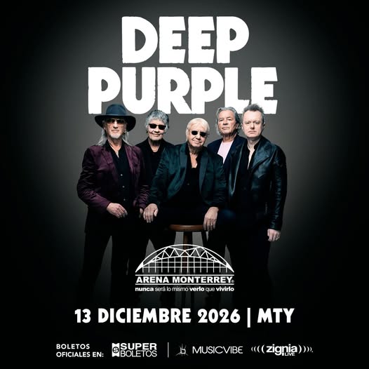 Deep Purple en Monterrey: una noche histórica para el rock en la Arena Monterrey