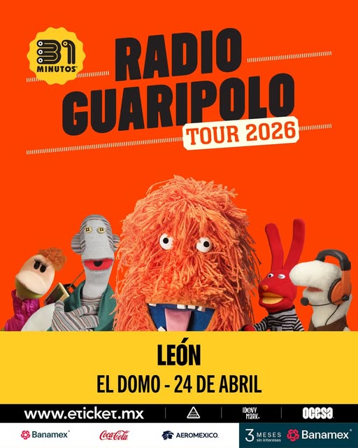 31 Minutos llega a León con “Radio Guaripolo II”