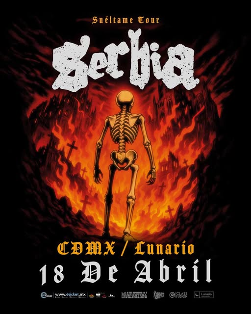 SERBIA en el Lunario: una noche de rock alternativo que no te puedes perder