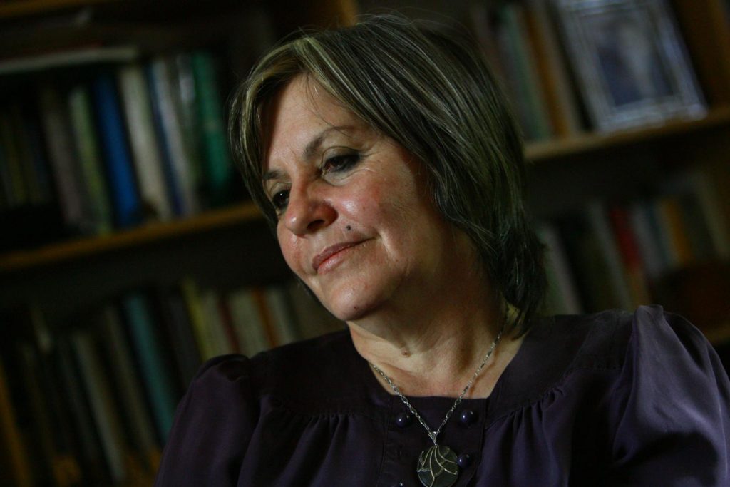La escritora chilena Diamela Eltit